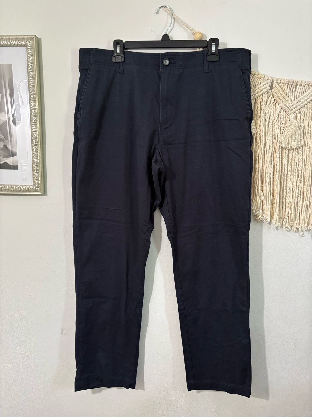 Lee Men's Extreme Comfort Dark Navy Chino Pants